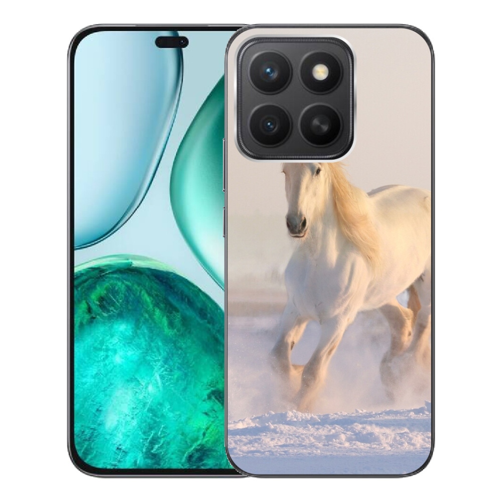 mmCase gél tok az Honor X8c-hez – ló a hóban