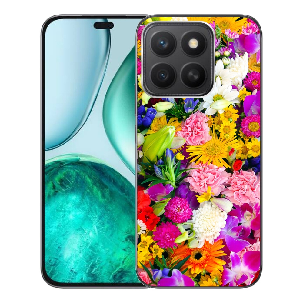 mmCase gél tok az Honor X8c-hez – virágok 12
