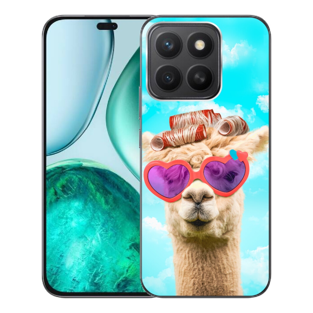 mmCase gél tok az Honor X8c-hez – szemüveges láma