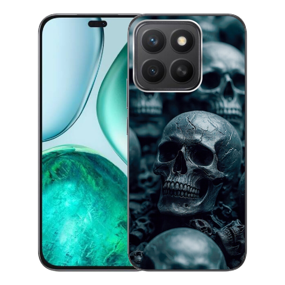 mmCase gél tok az Honor X8c-hez – koponya 2