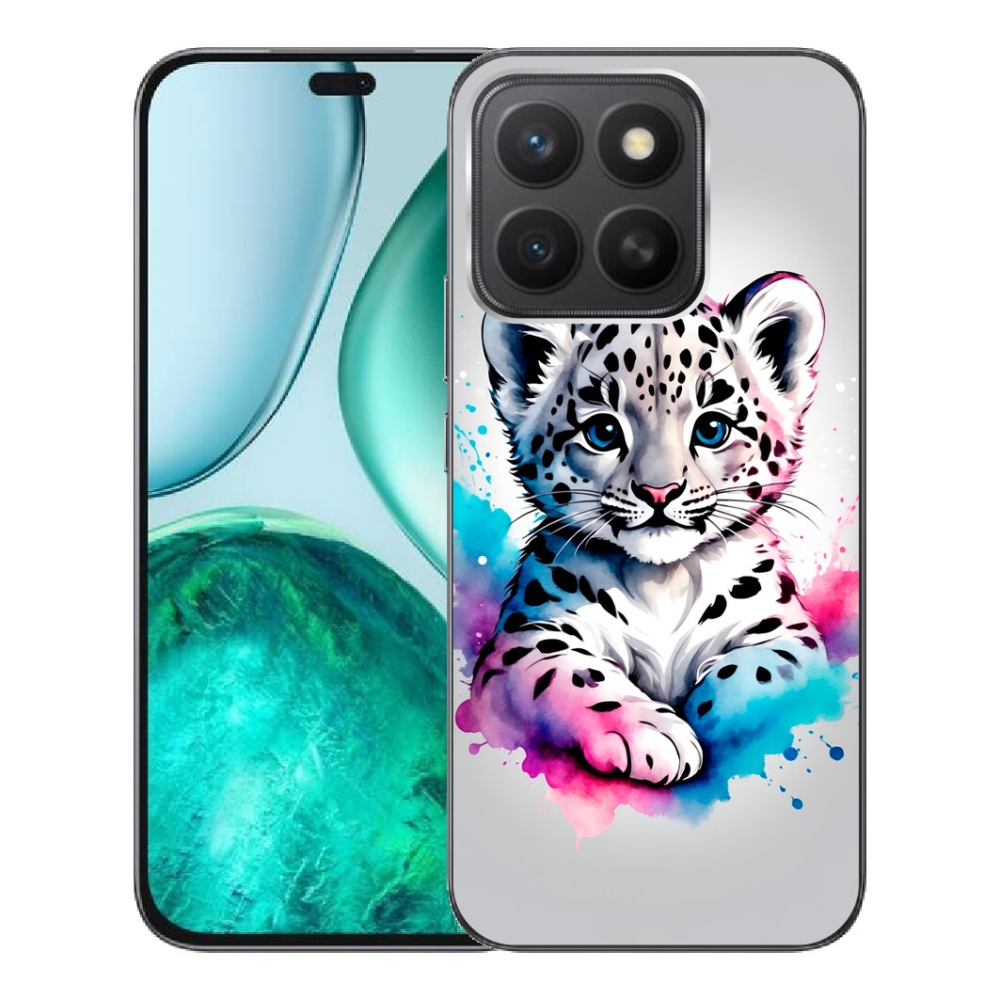 mmCase gél tok az Honor X8c-hez – leopárdkölyök