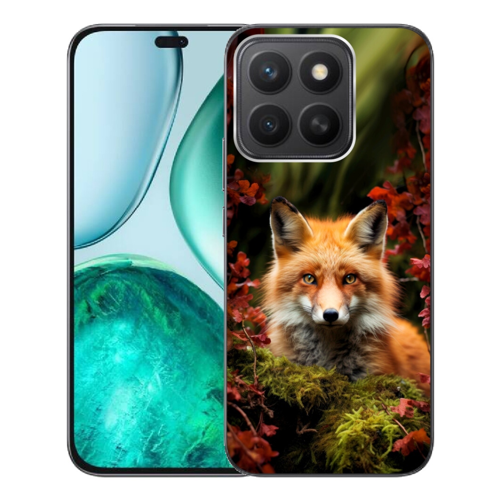 mmCase géltok az Honor X8c-hez – róka az erdőben