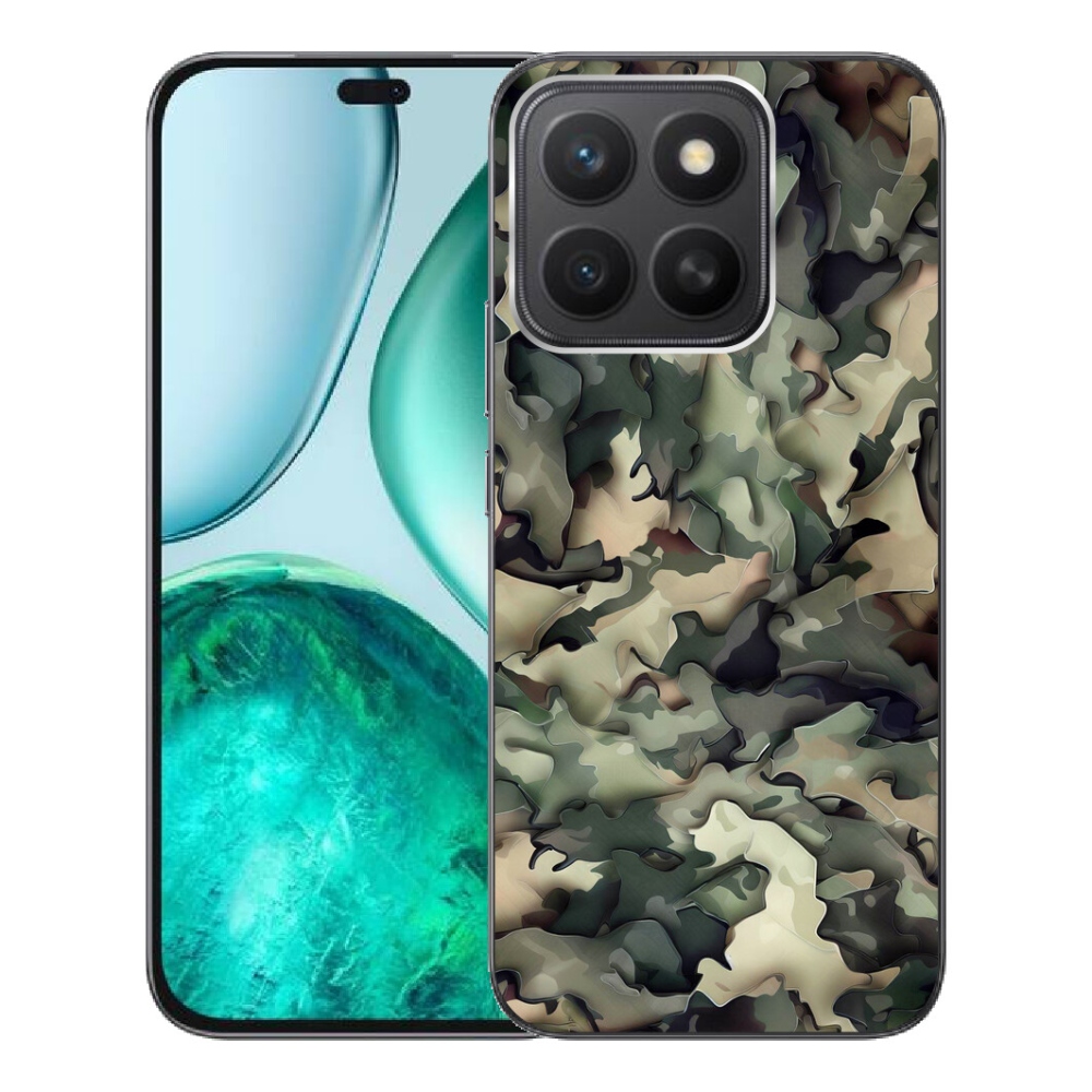mmCase géltok az Honor X8c-hez – kamuflázsminta 9