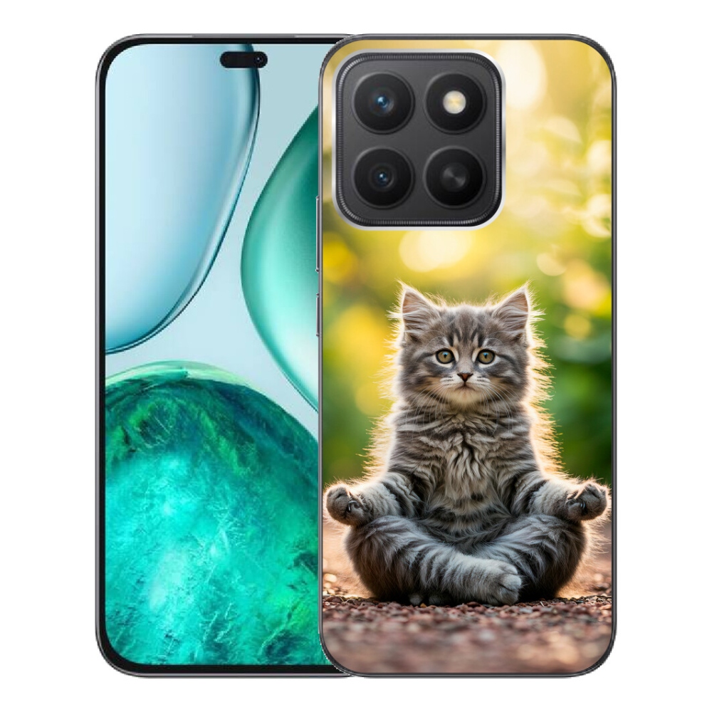 mmCase géltok az Honor X8c-hez – meditáló cica
