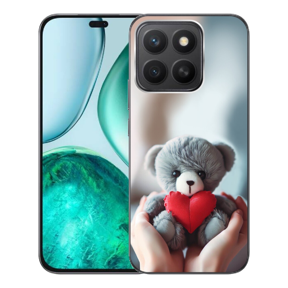 mmCase géltok az Honor X8c-hez – mackó a szerelmeseknek