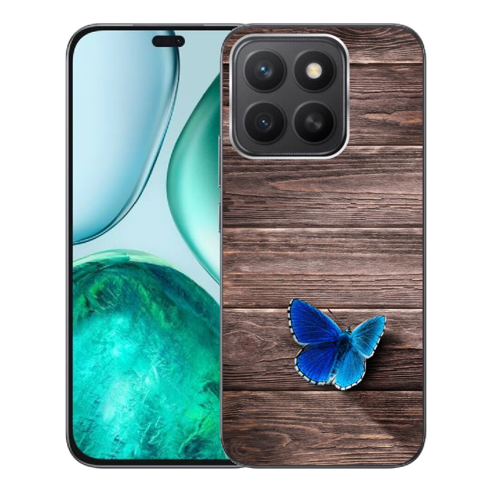 mmCase gél tok az Honor X8c-hez – kék pillangó 1