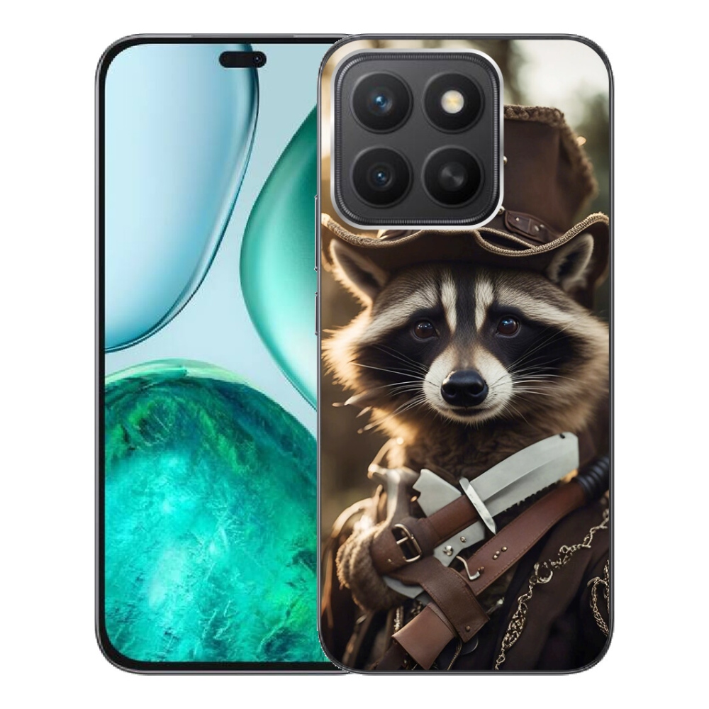 mmCase gél tok az Honor X8c-hez – egyenruhás mosómedve