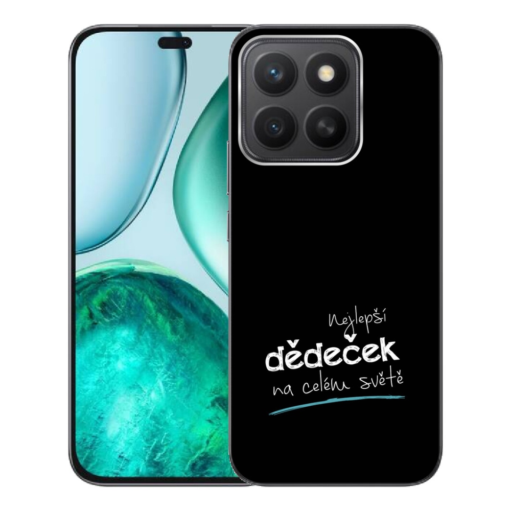 mmCase géltok az Honor X8c-hez – a legjobb „nagypapa 3” fekete háttérrel