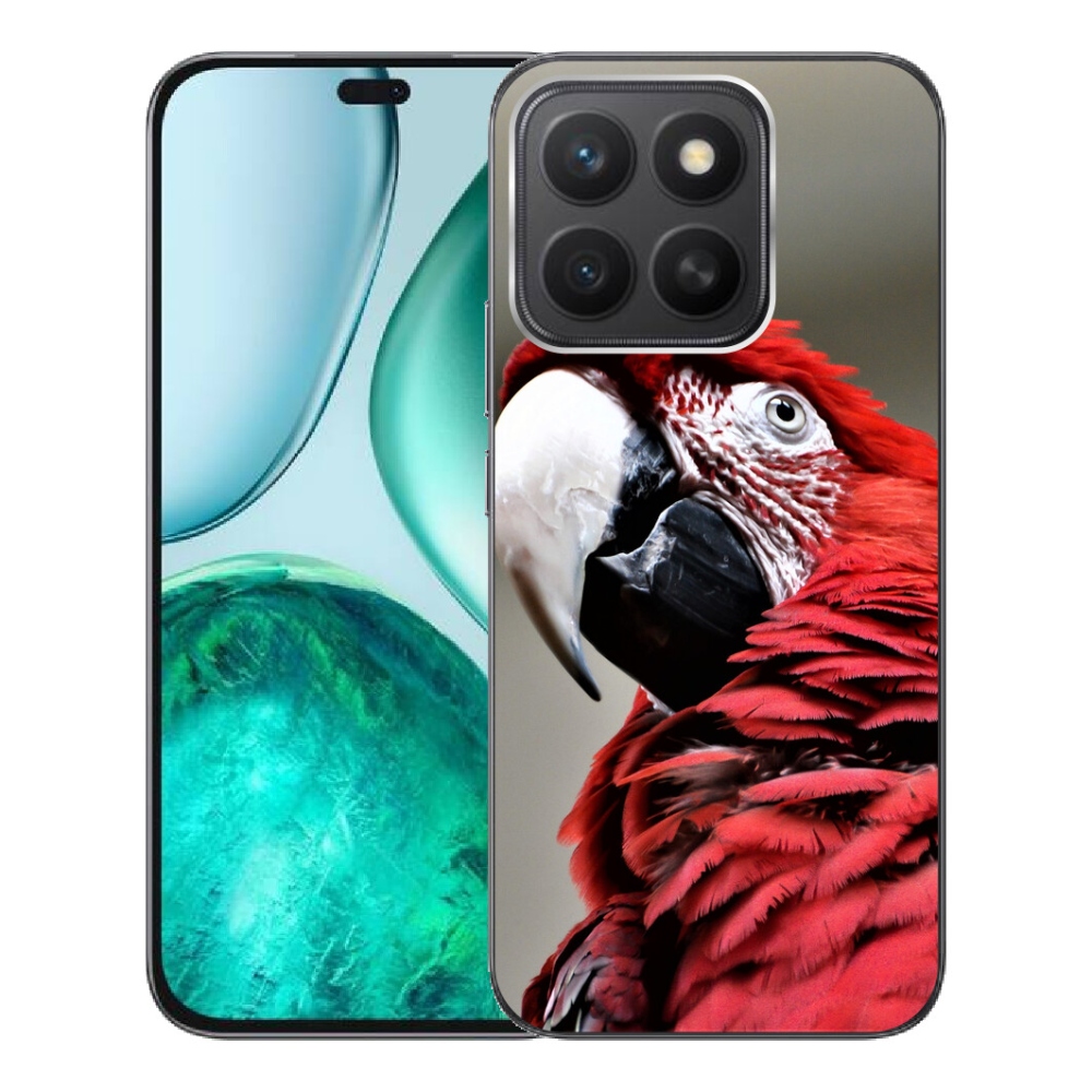 mmCase géltok az Honor X8c-hez – vörös ara papagáj