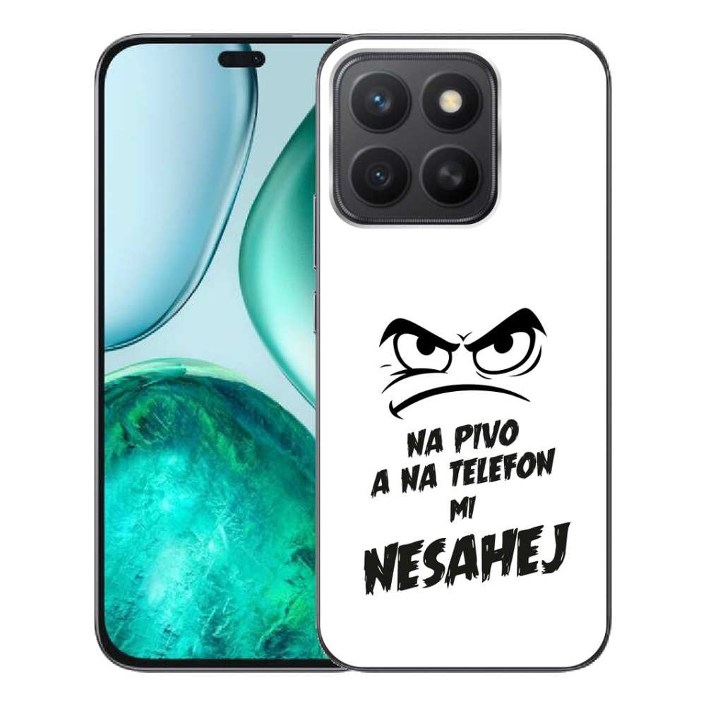 mmCase gél tok az Honor X8c-hez – sörös motívum, 2 fehér háttérrel