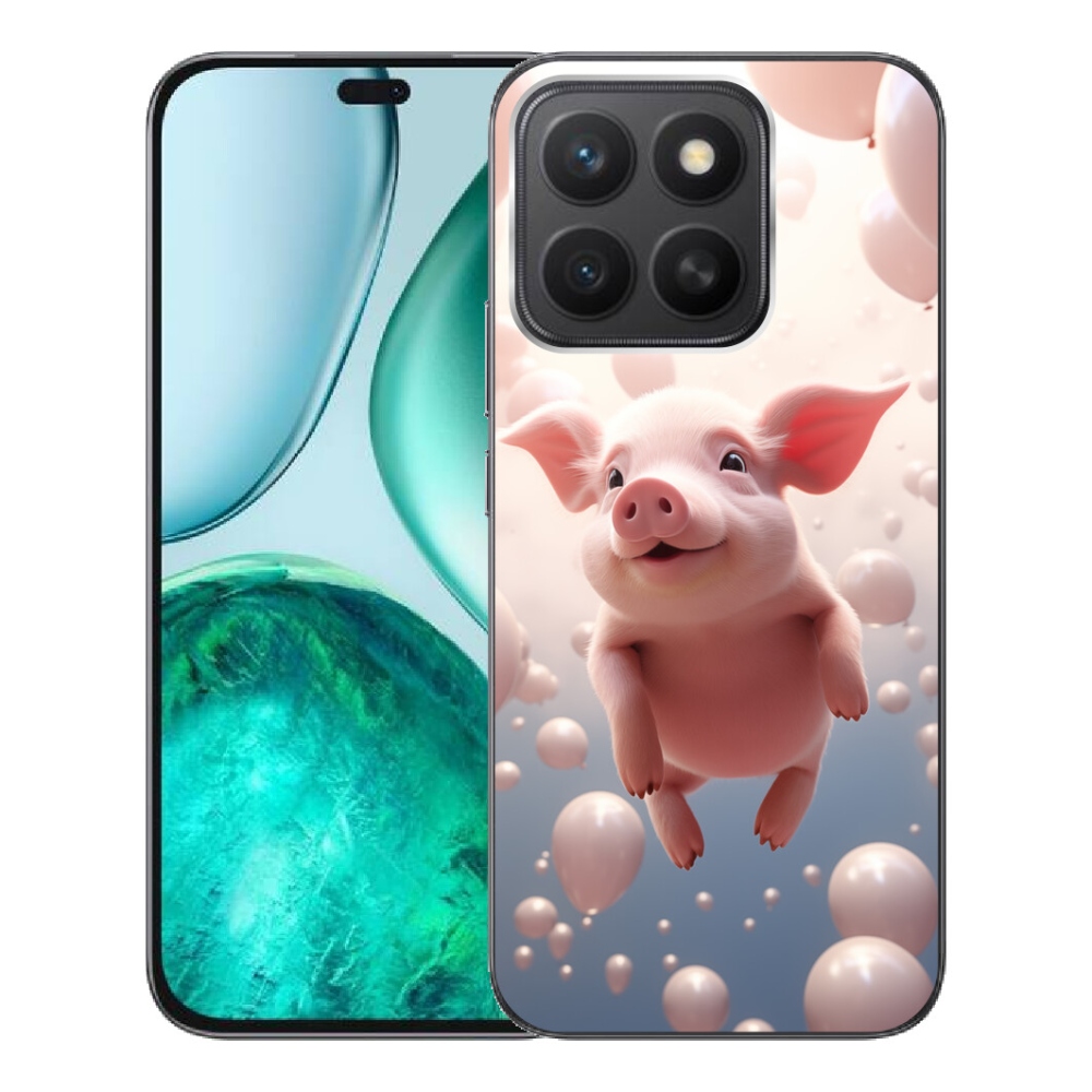 mmCase géltok az Honor X8c-hez – malac léggömbökkel
