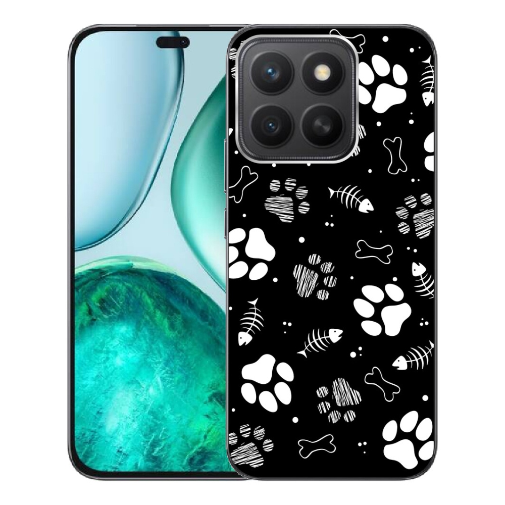 mmCase gél tok az Honor X8c-hez – kutyus mancsok