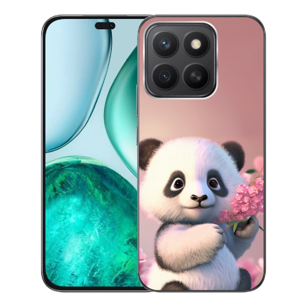 mmCase gél tok az Honor X8c-hez – aranyos panda