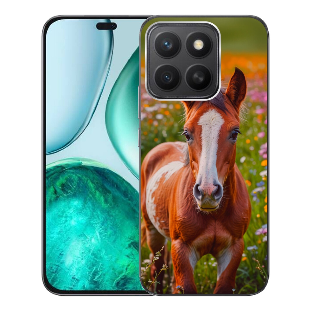 mmCase gél tok az Honor X8c-hez – aranyos csikó
