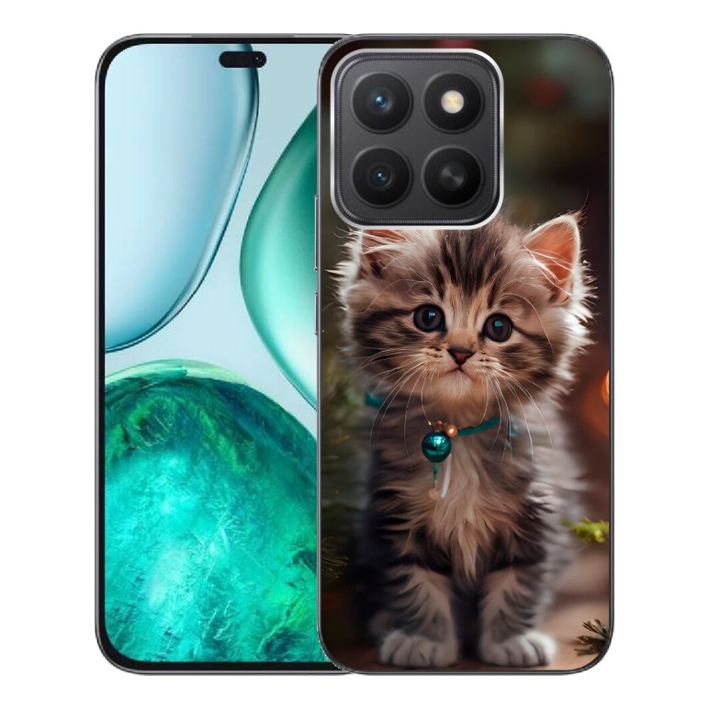 mmCase gél tok az Honor X8c-hez – aranyos cica 11