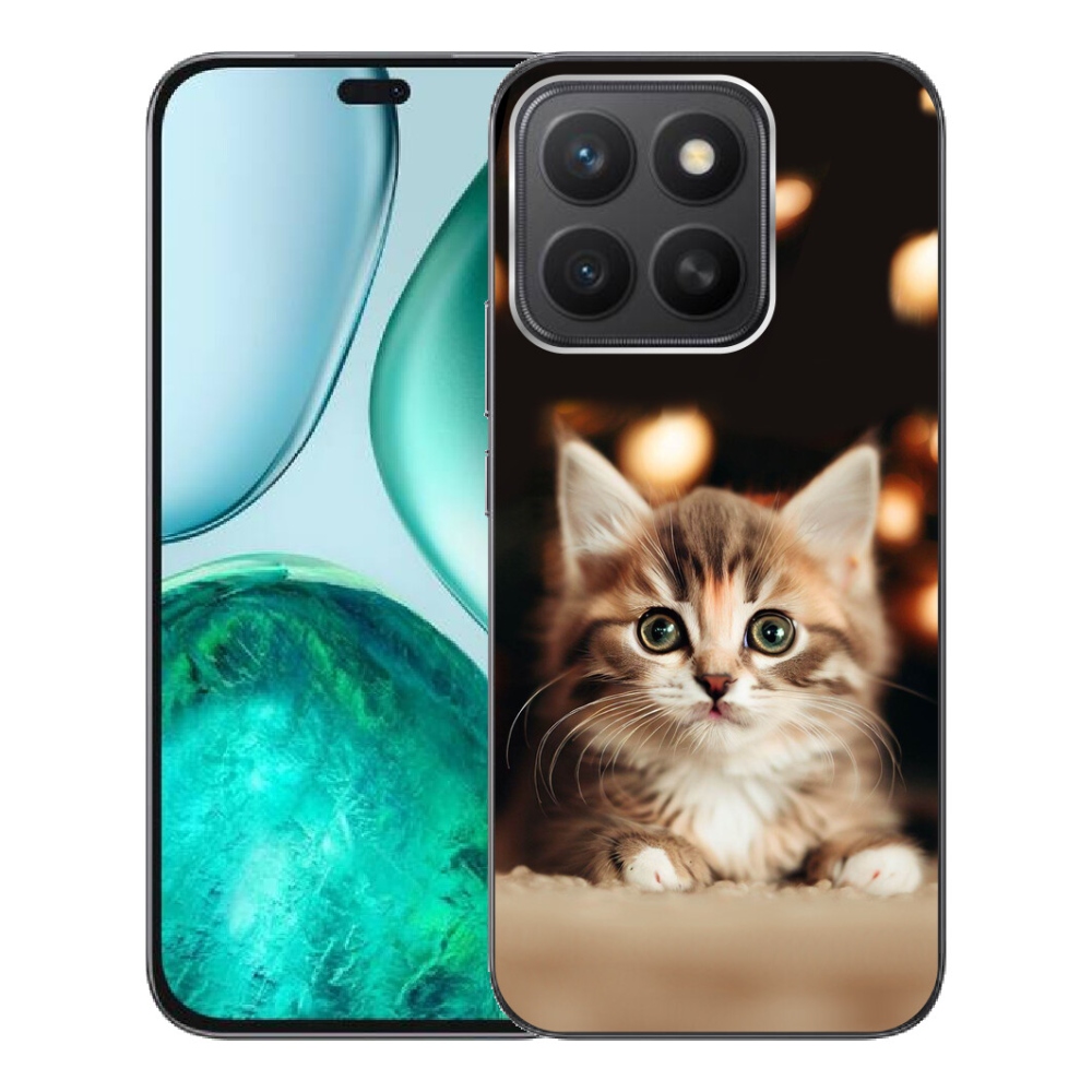 mmCase gél tok az Honor X8c-hez – aranyos cica 2