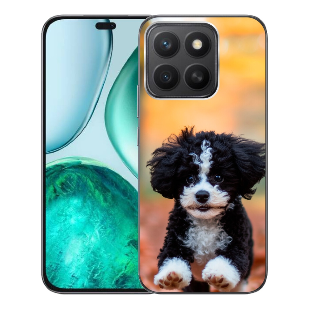 mmCase gél tok az Honor X8c-hez – aranyos kiskutya 2