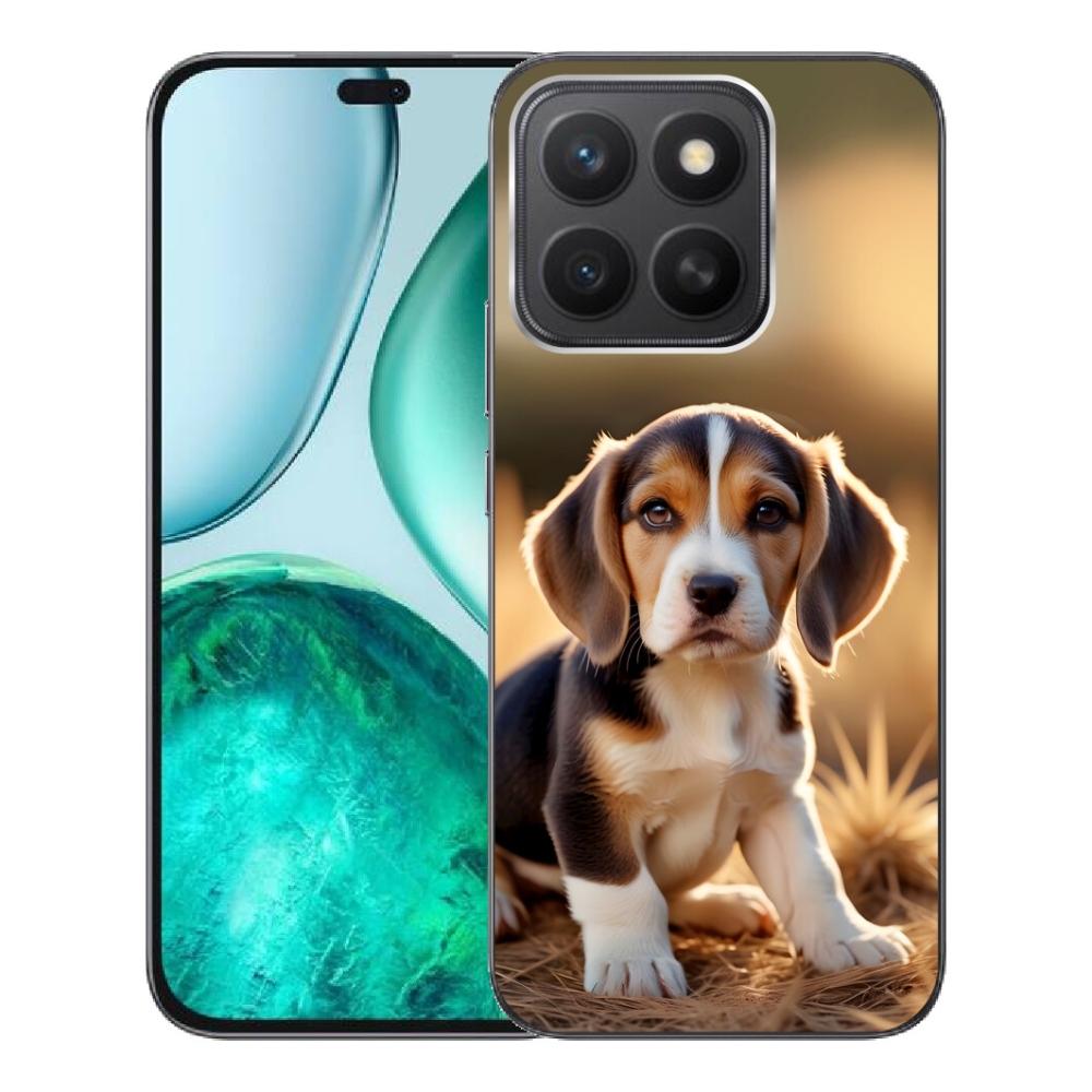 mmCase gél tok az Honor X8c-hez – aranyos beagle