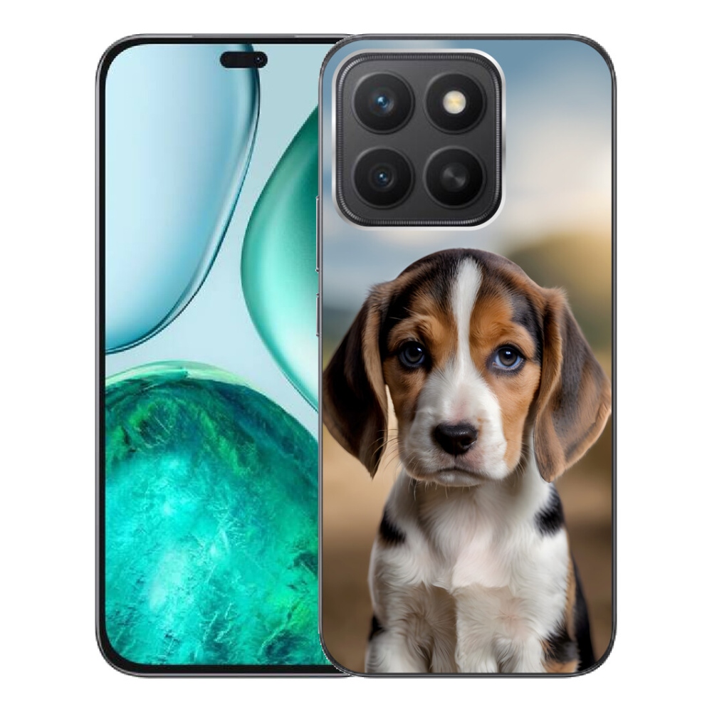 mmCase gél tok az Honor X8c-hez – aranyos beagle