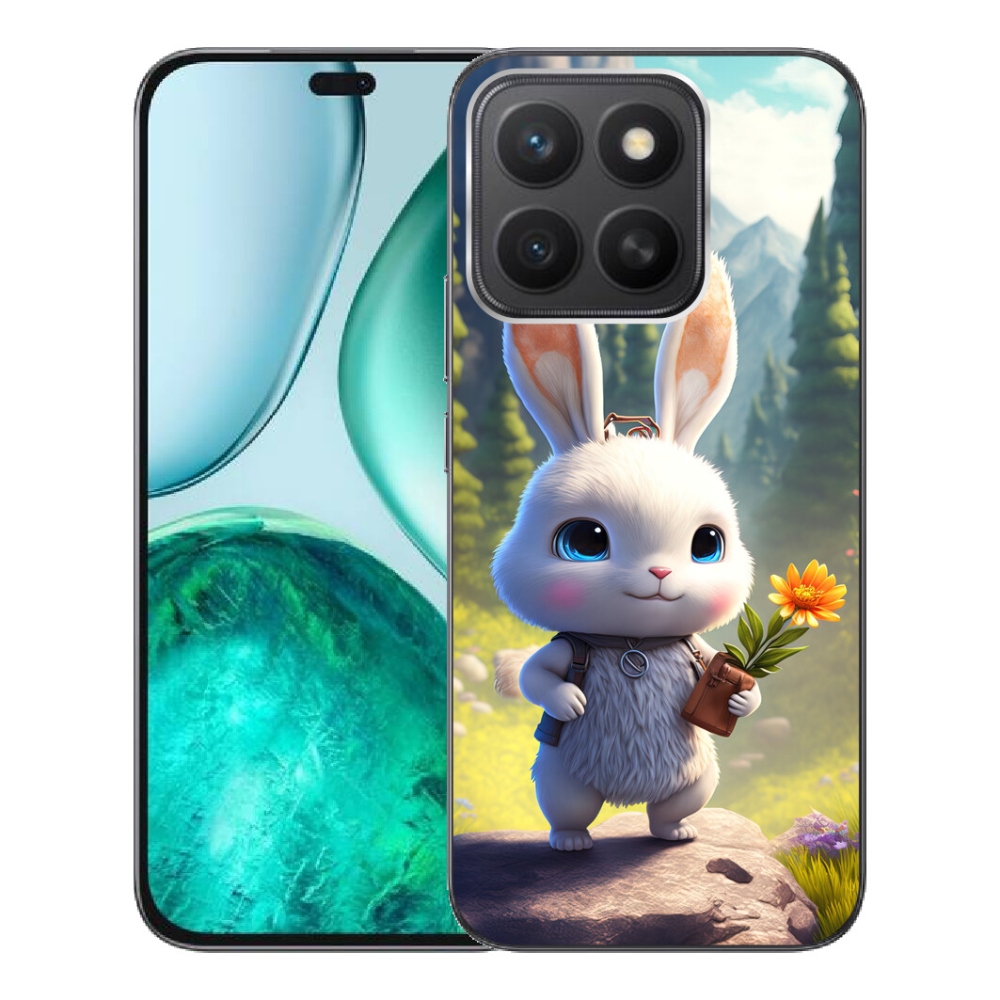 mmCase gél tok az Honor X8c-hez – aranyos nyuszi