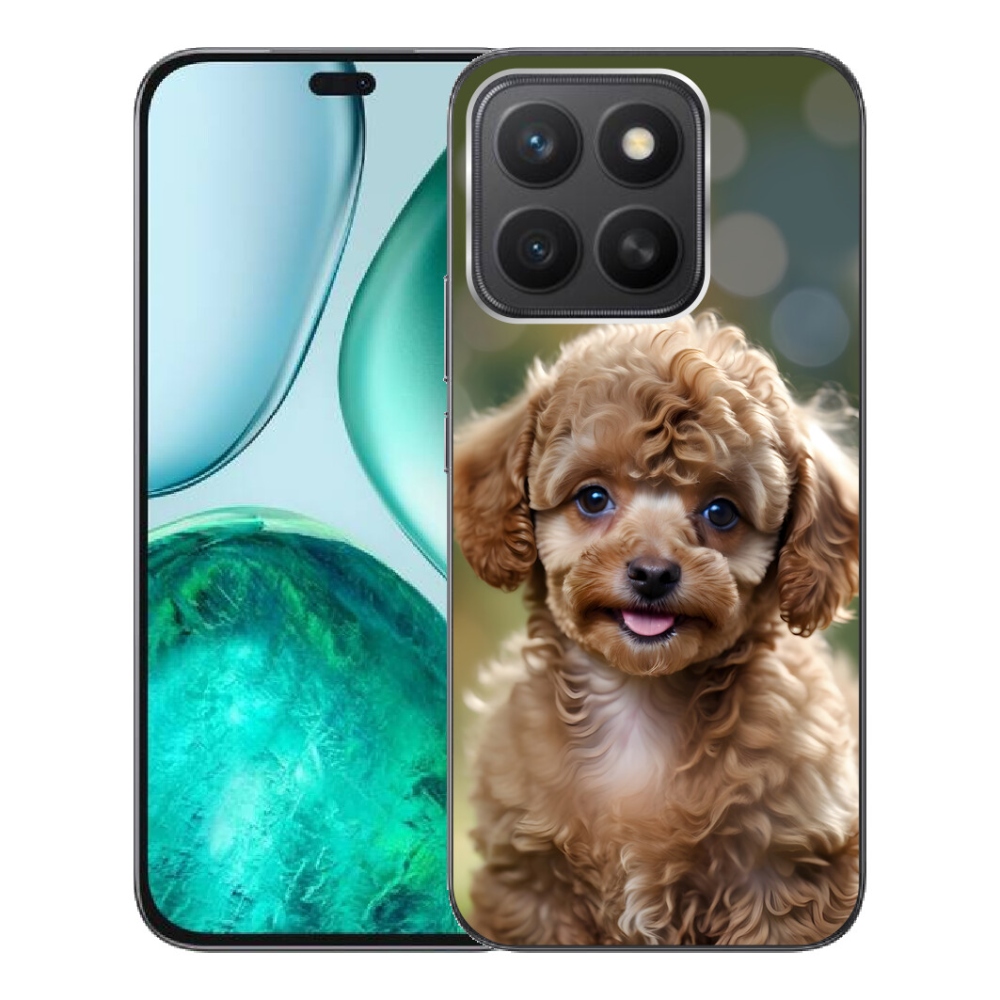 mmCase gél tok az Honor X8c-hez – aranyos pudli
