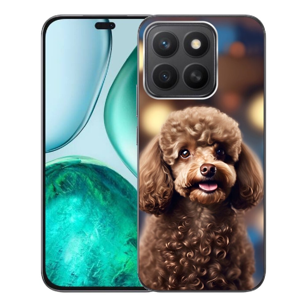 mmCase gél tok az Honor X8c-hez – aranyos pudli