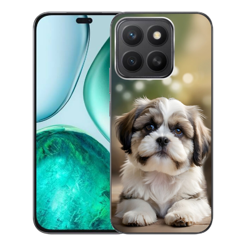 mmCase gél tok az Honor X8c-hez – aranyos shih-tzu