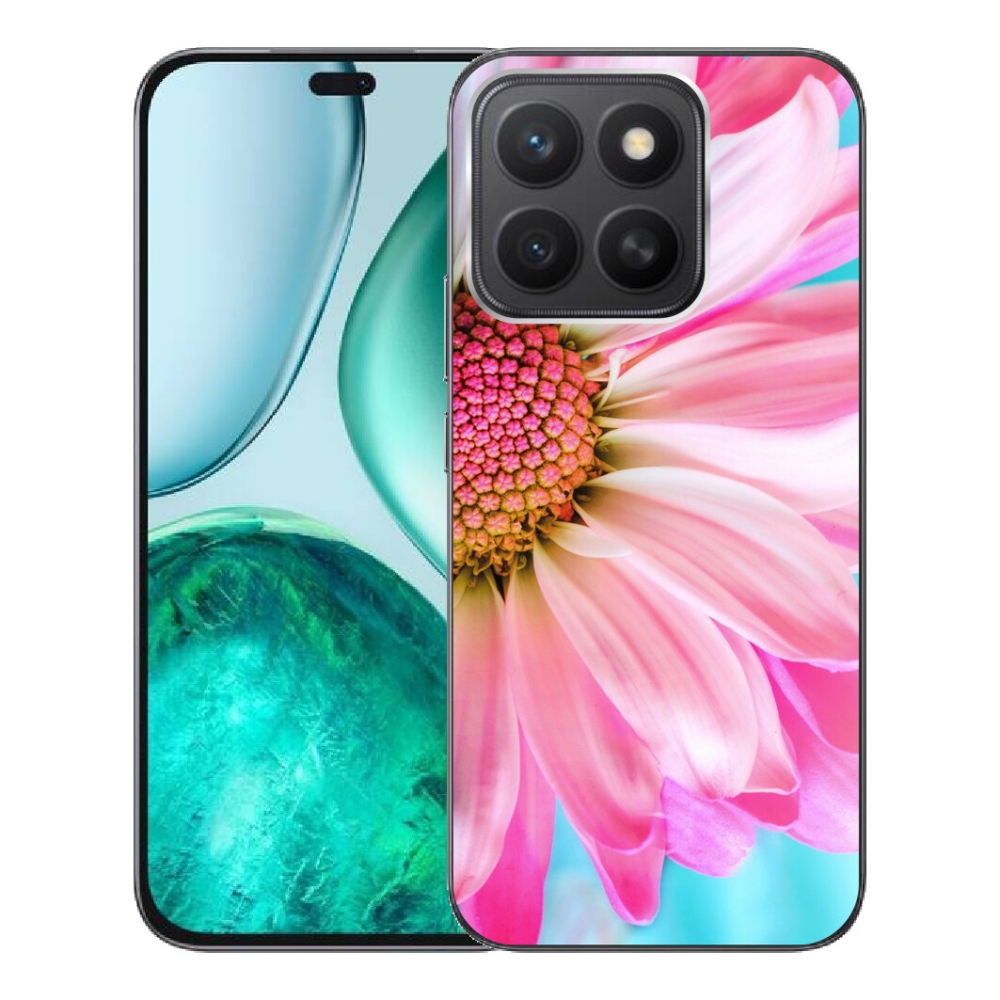 mmCase géltok az Honor X8c-hez – rózsaszín virág