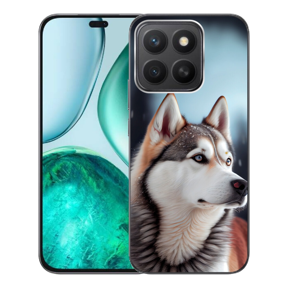 mmCase gél tok az Honor X8c-hez – szibériai husky