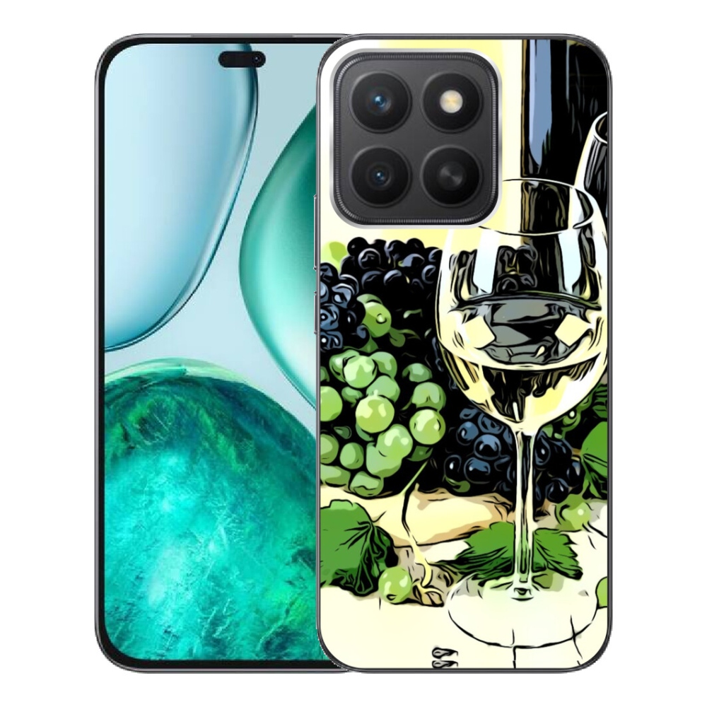 mmCase gél tok az Honor X8c-hez – egy pohár bor