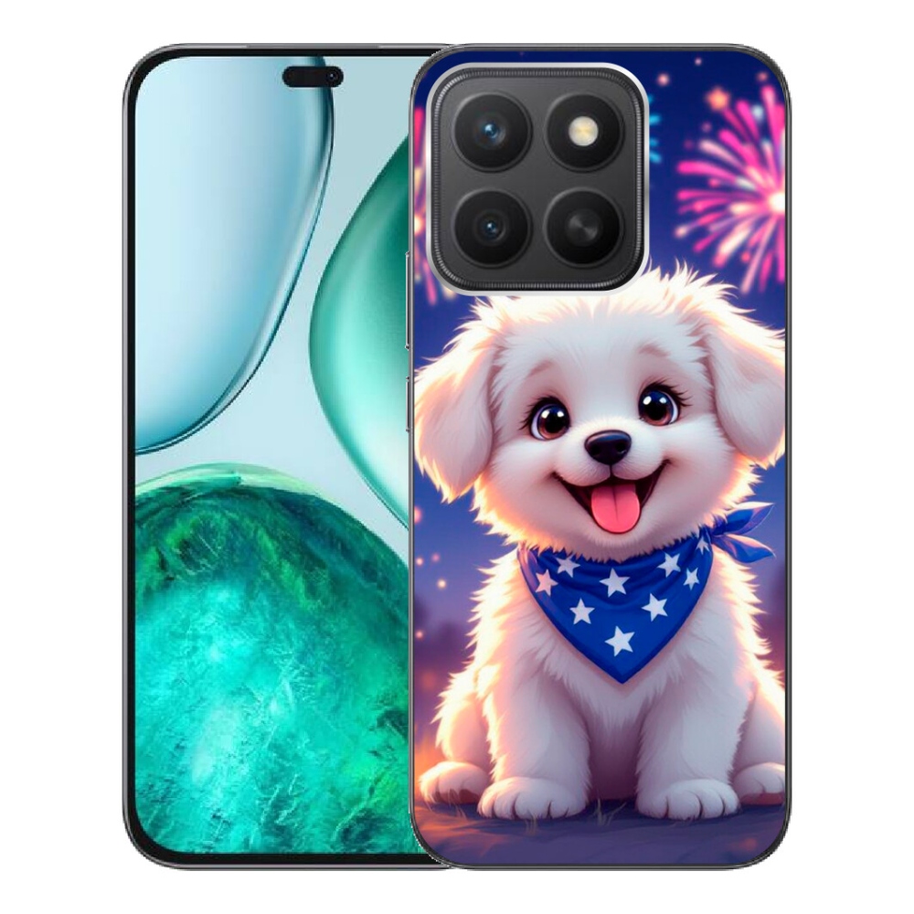 mmCase gél tok az Honor X8c-hez – ünnepi kiskutya