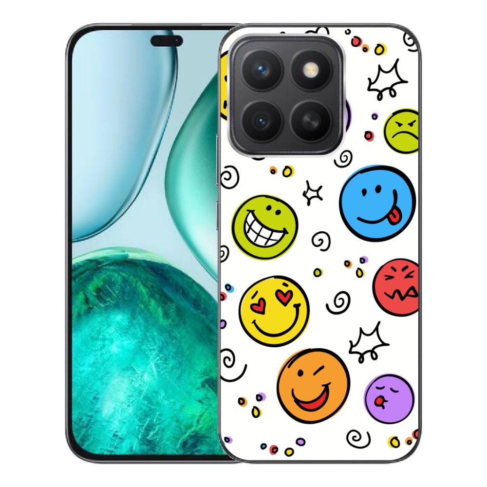mmCase géltok az Honor X8c-hez – smiley-k