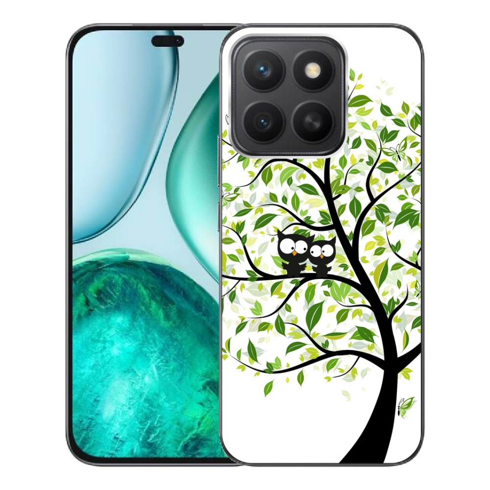 mmCase géltok az Honor X8c-hez – baglyok a fán