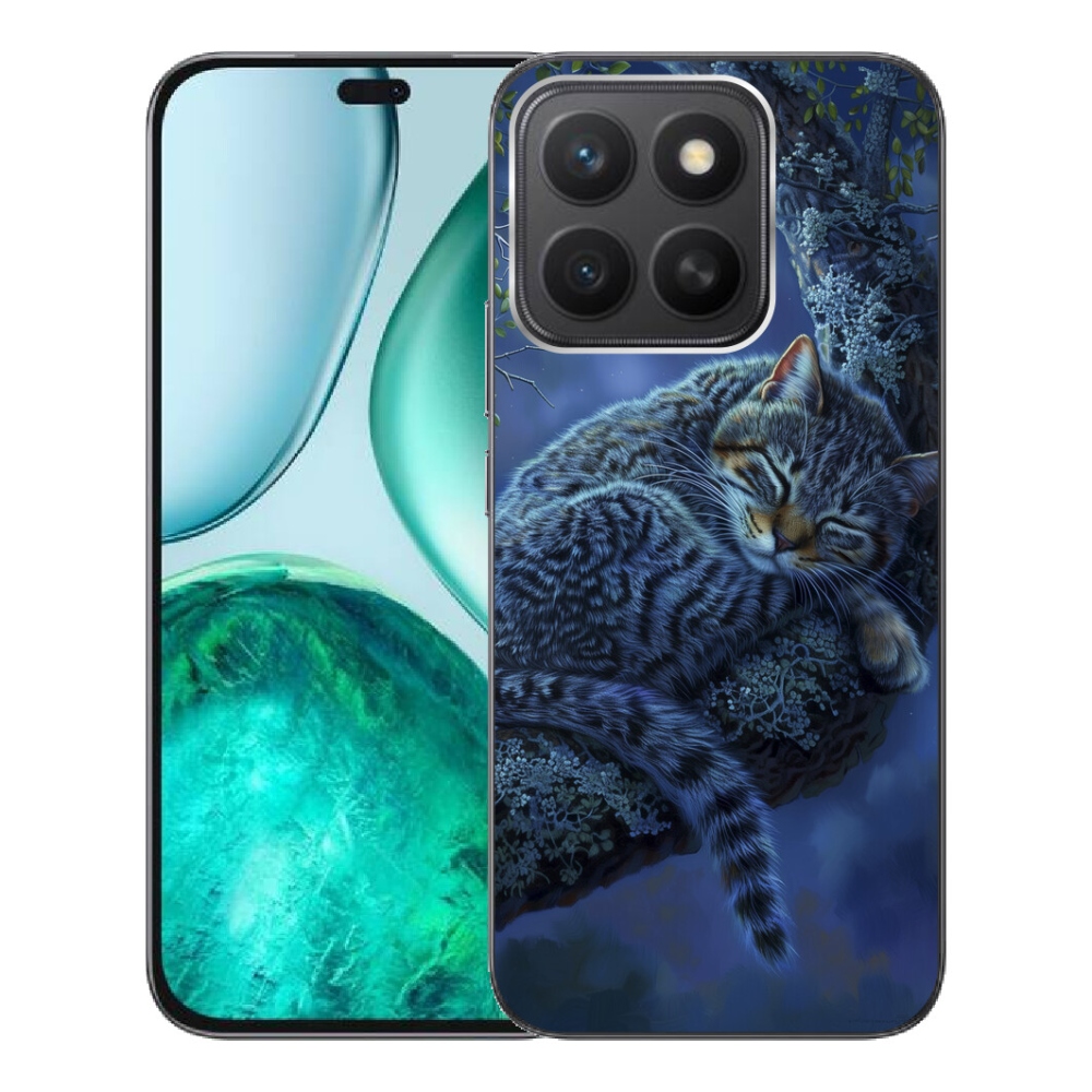 mmCase gél tok az Honor X8c-hez – alvó macska