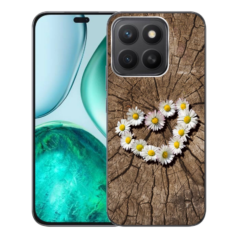 mmCase gél tok az Honor X8c-hez – margaréta mintás