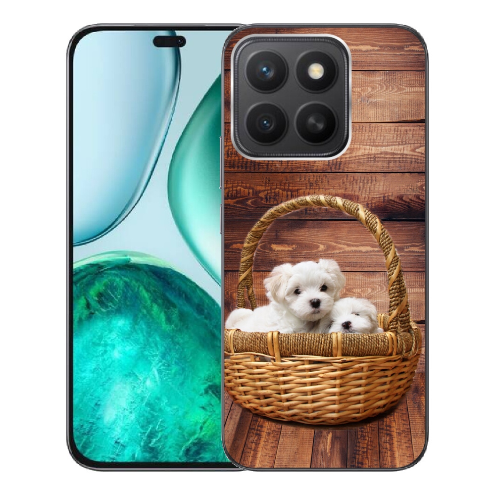 mmCase gél tok az Honor X8c-hez – kiskutyák