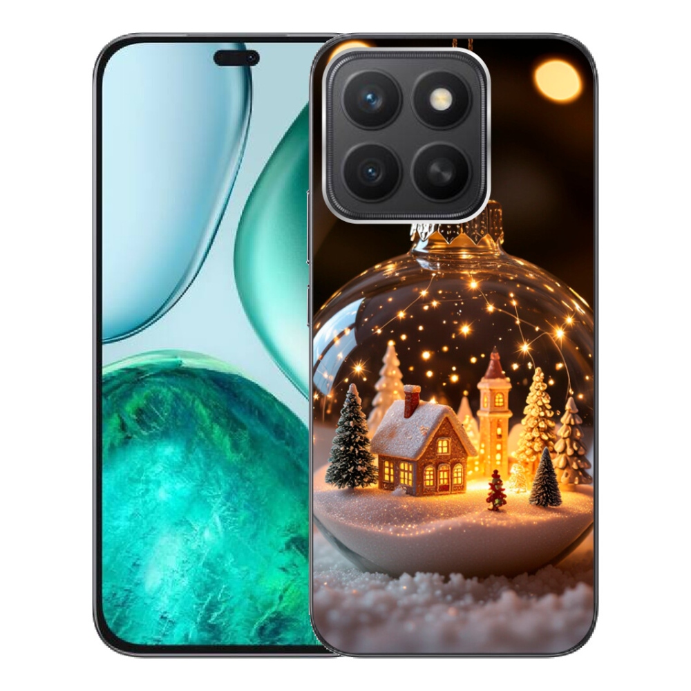 mmCase gél tok az Honor X8c-hez – karácsonyi gömb 3