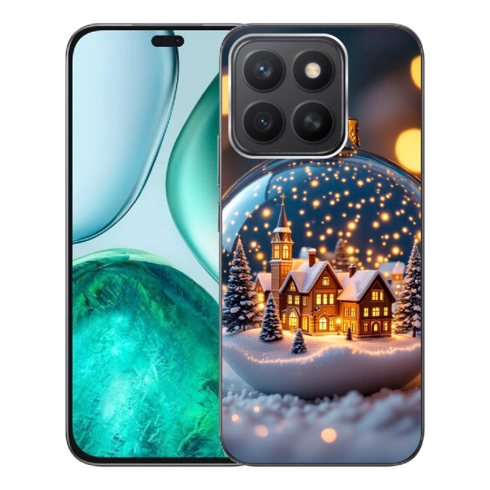mmCase gél tok az Honor X8c-hez – karácsonyi gömb 4