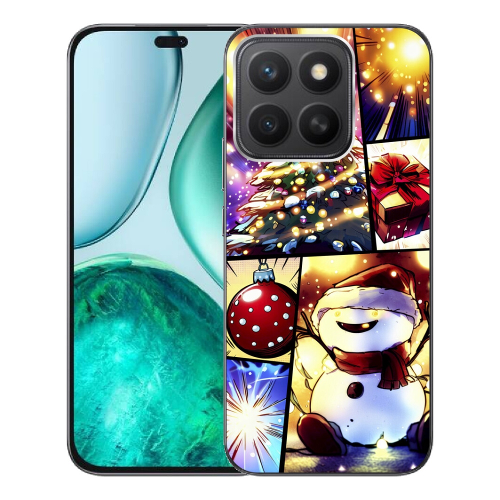mmCase géltok az Honor X8c-hez – karácsonyi motívumok 1