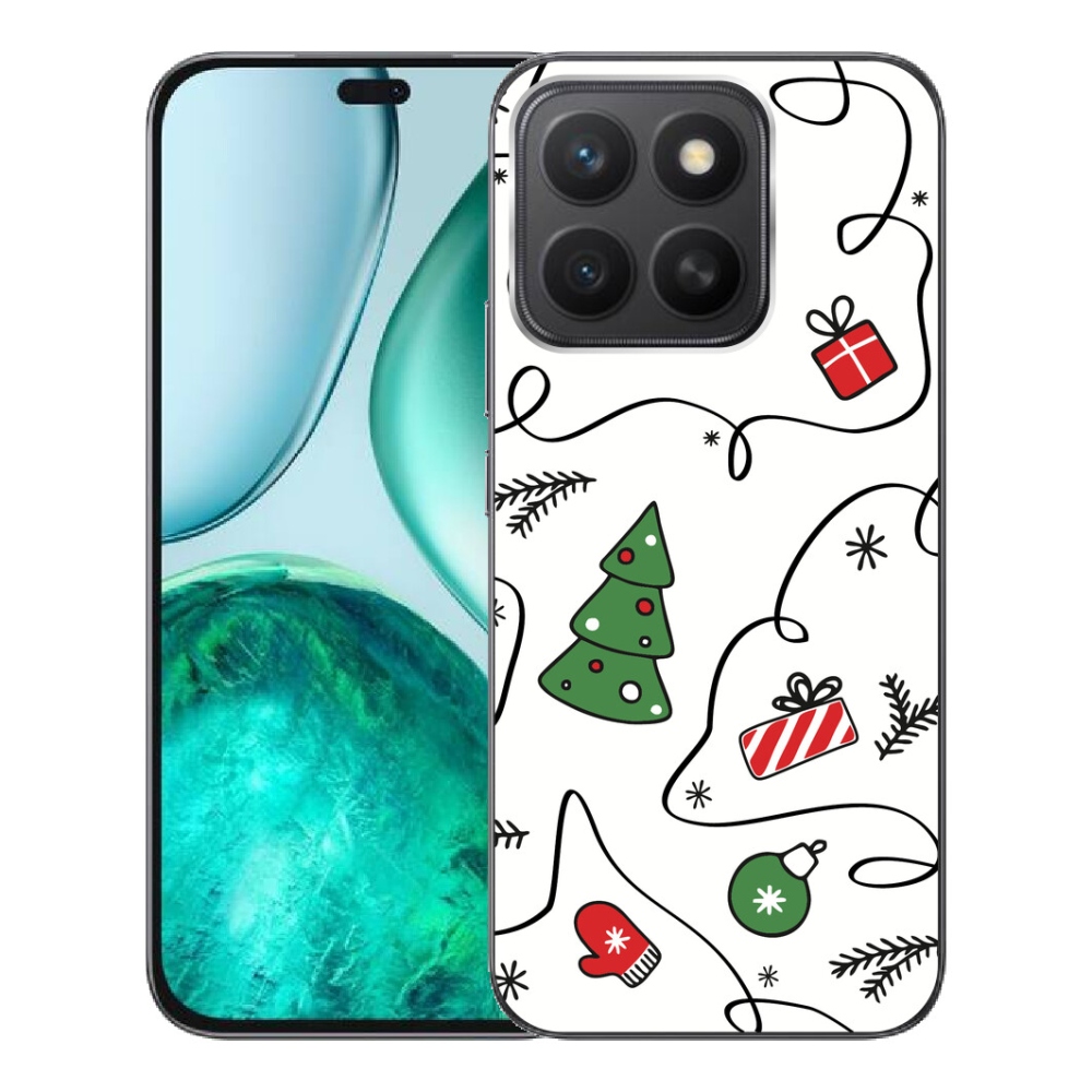 mmCase géltok az Honor X8c-hez – karácsonyi motívumokkal
