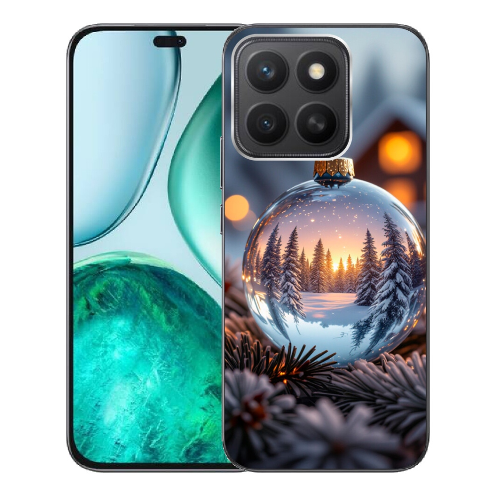 mmCase gél tok az Honor X8c-hez – karácsonyi dísz