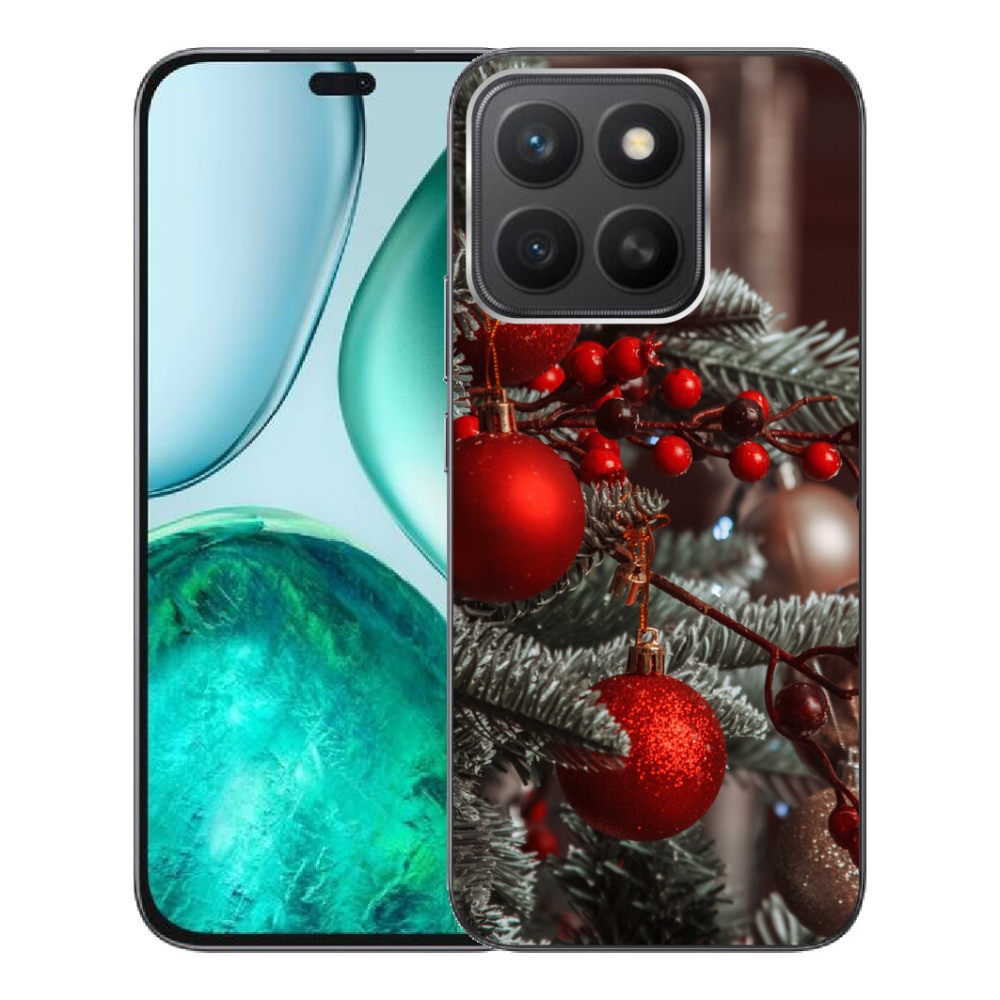 mmCase gél tok az Honor X8c-hez – karácsonyi díszek 2