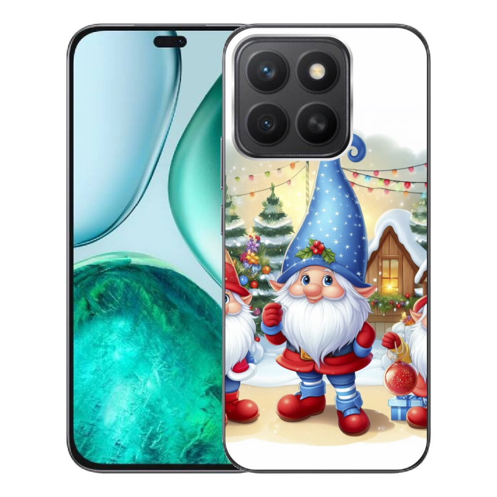 mmCase gél tok az Honor X8c-hez – karácsonyi manók