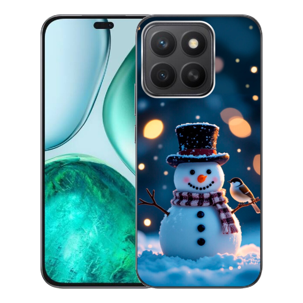 mmCase géltok az Honor X8c-hez – karácsonyi hóember