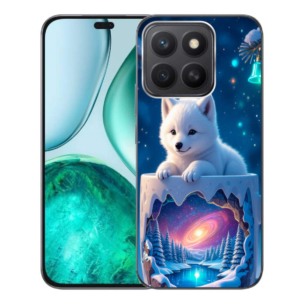 mmCase gél tok az Honor X8c-hez – karácsonyi kiskutya