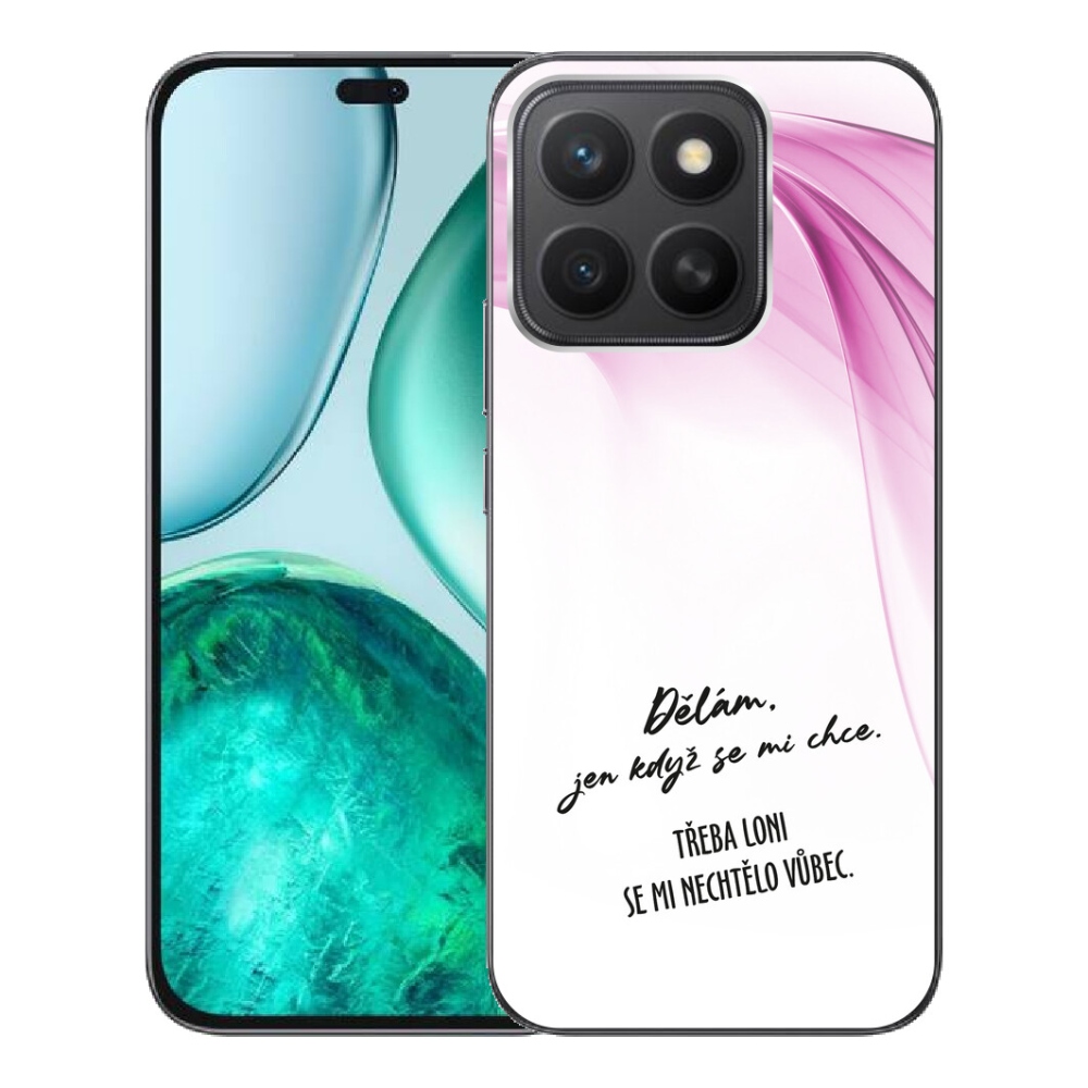 mmCase gél tok az Honor X8c-hez – vicces felirat, 12, fehér háttér