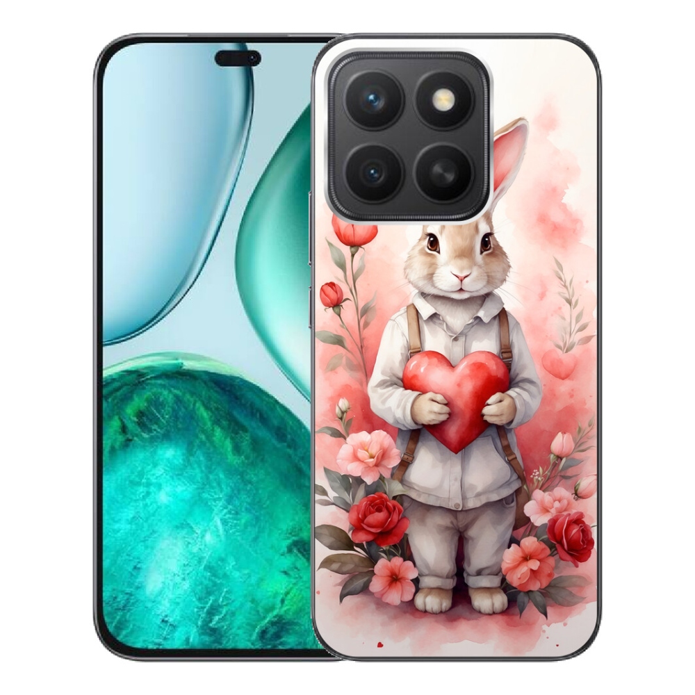 mmCase géltok az Honor X8c-hez – nyuszi szívecskével