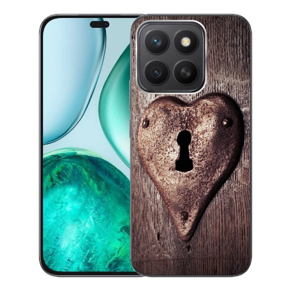 mmCase gél tok az Honor X8c-hez – szív alakú zárral