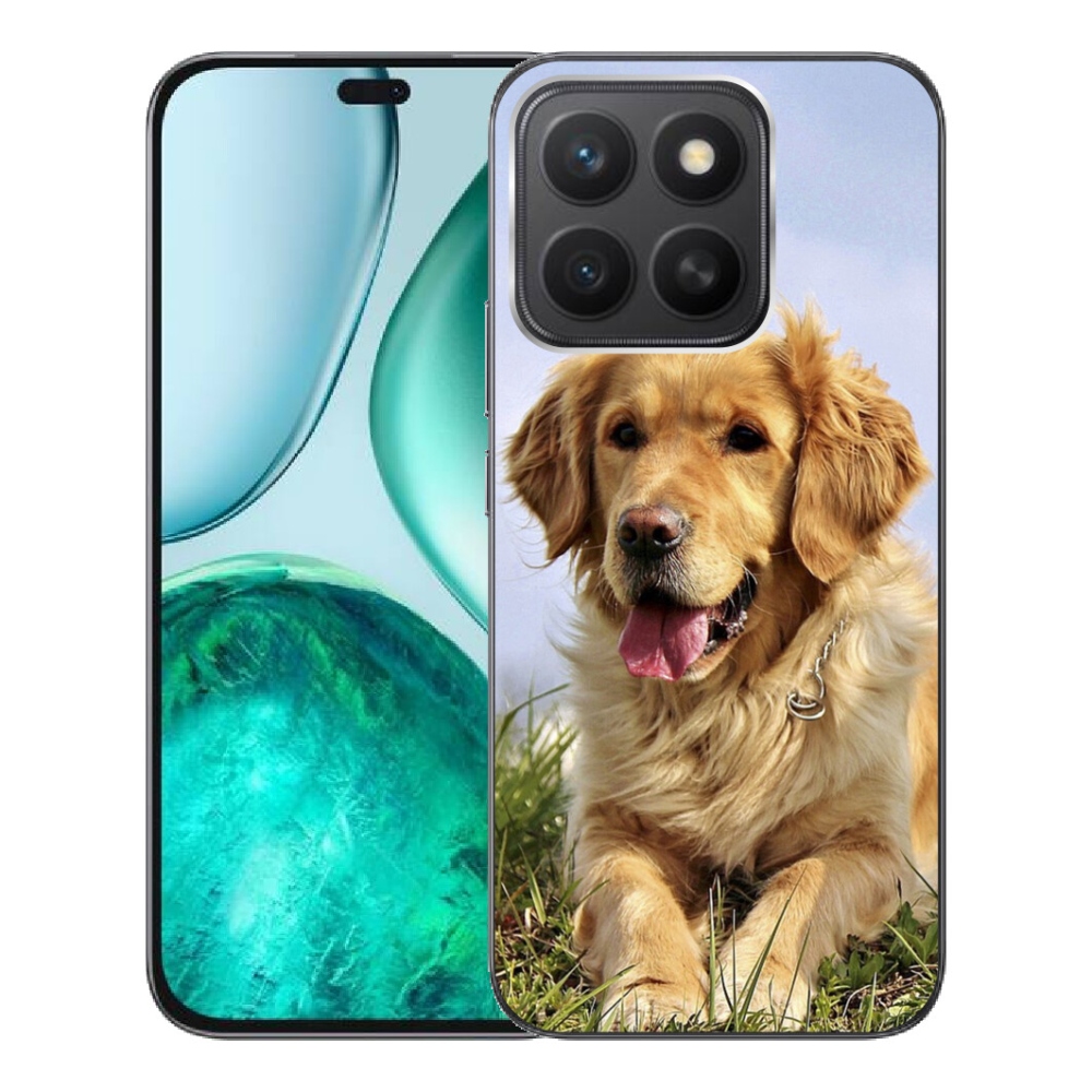 mmCase gél tok az Honor X8c-hez – arany retriever
