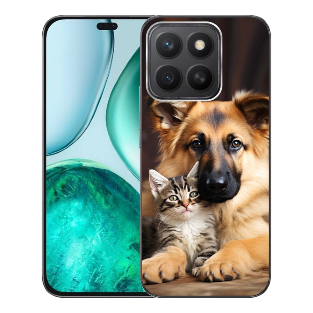 mmCase gél tok az Honor X8c-hez – Állati barátság